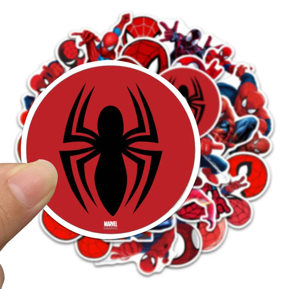 Cartoon Spider-Man Stickers - Image 3