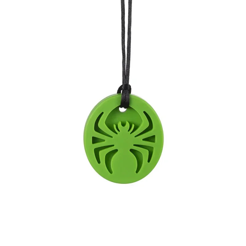 New Creative Multicolour Spider Silicone Necklace - Image 7