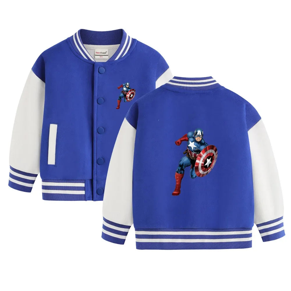 Spider-Man Print Kids Baseball Jersey - Image 35