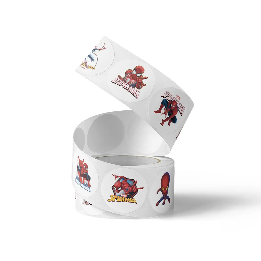 500pcs Spider-Man Roll Stickers - Image 2