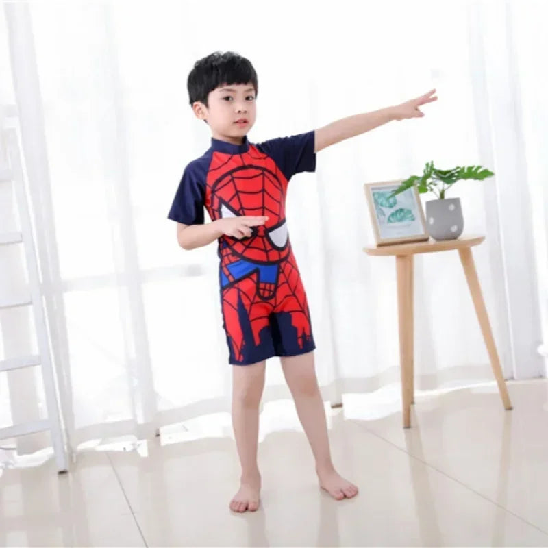 Spider-Man Swimwear Cosplay Costume