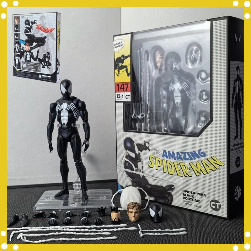 Symbiote Black Suit Action Figures
