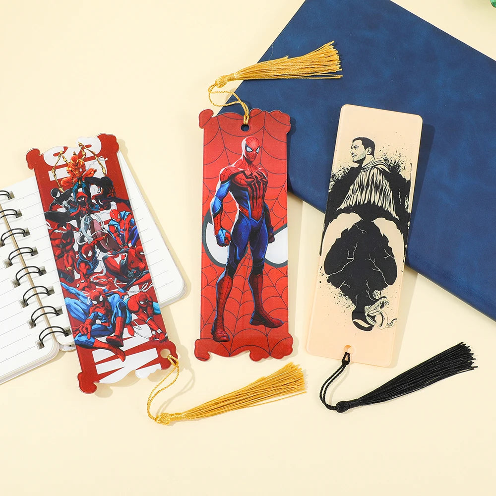 Spider-Man Acrylic Bookmarks