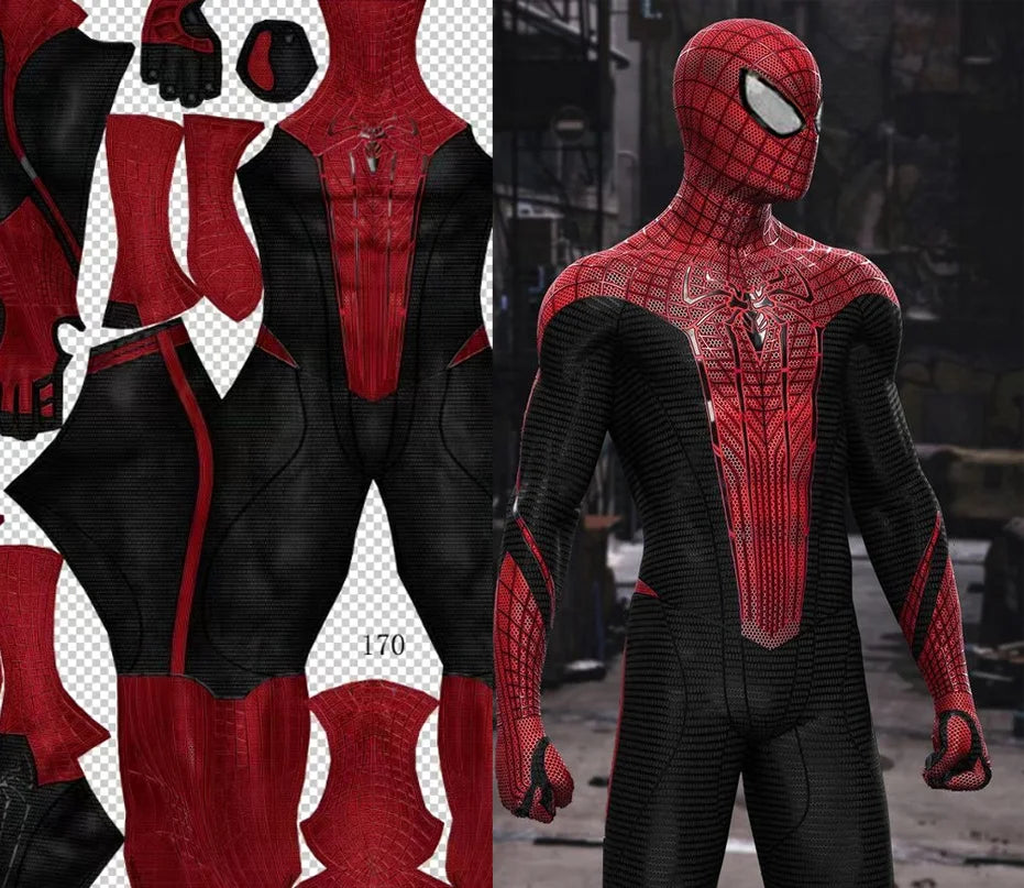 The Amazing Spider-Man Cosplay TASM 1 Costume - Image 9