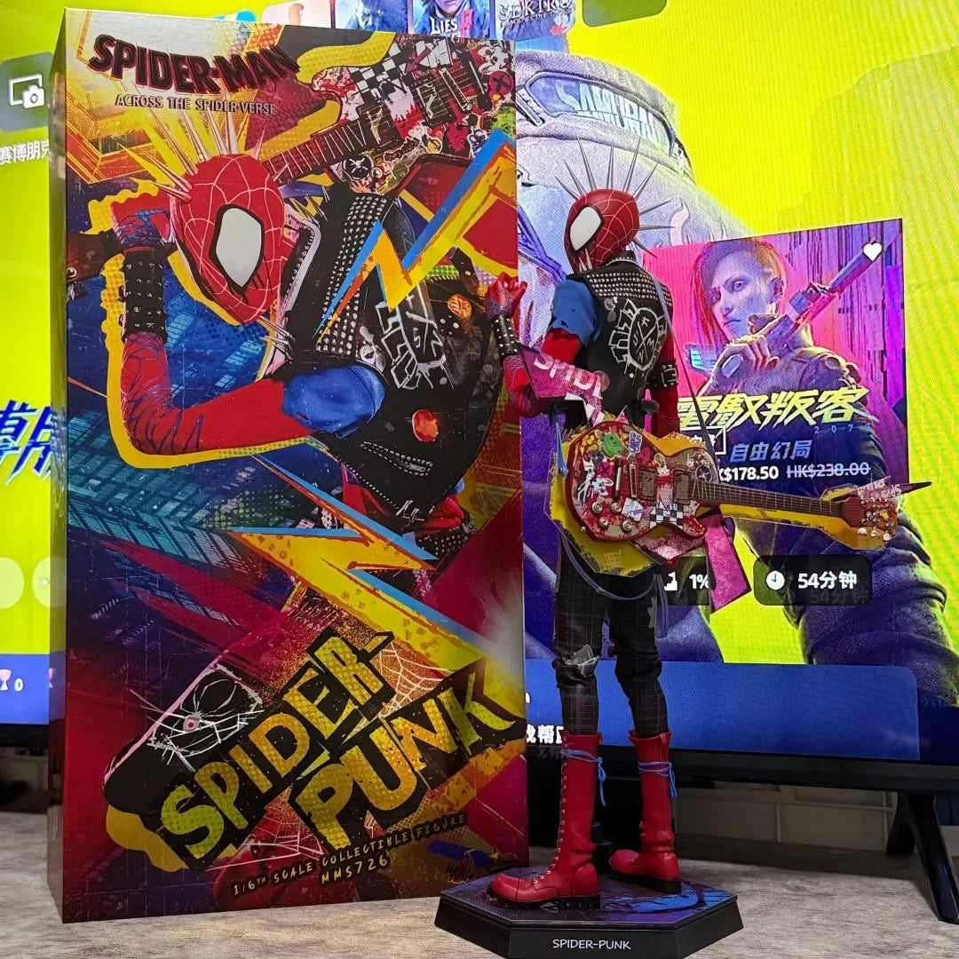 Hot Toys MMS726 Spider-Punk 1/6 Scale Figure - Image 7