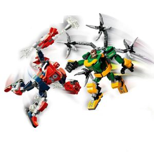 Superheroes Spider-Man vs Doctor Octopus