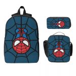 3pcs Spider-Man Backpack Set