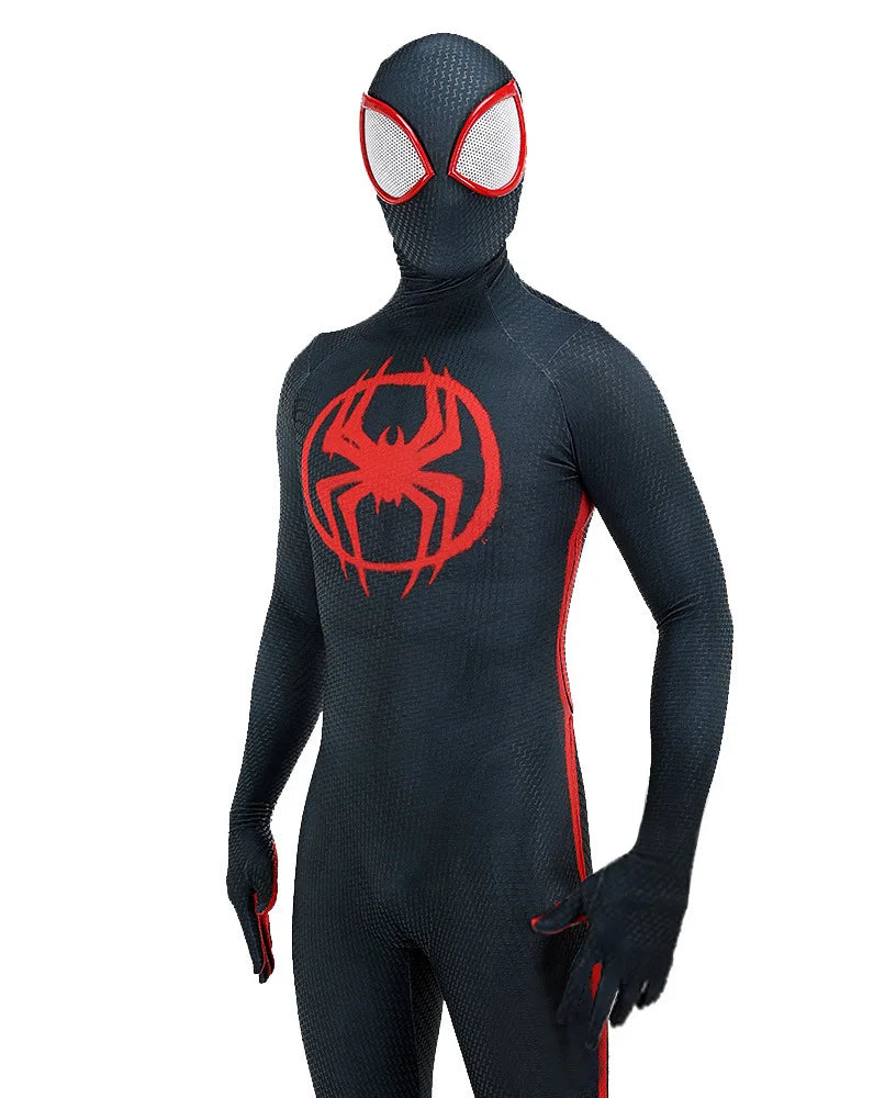 Across the Spider-Verse Miles Morales Cosplay Costume - Image 4