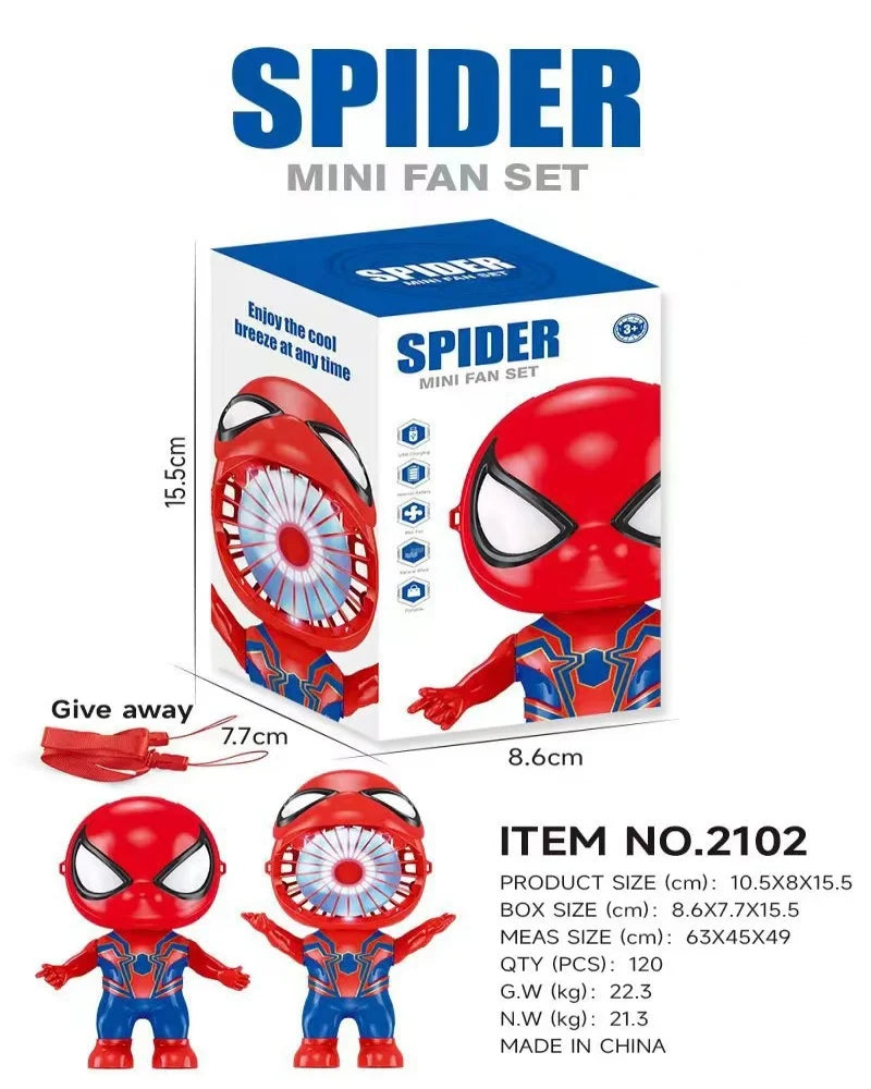 Disney Spider-Man Handheld Fan Toy - Image 4