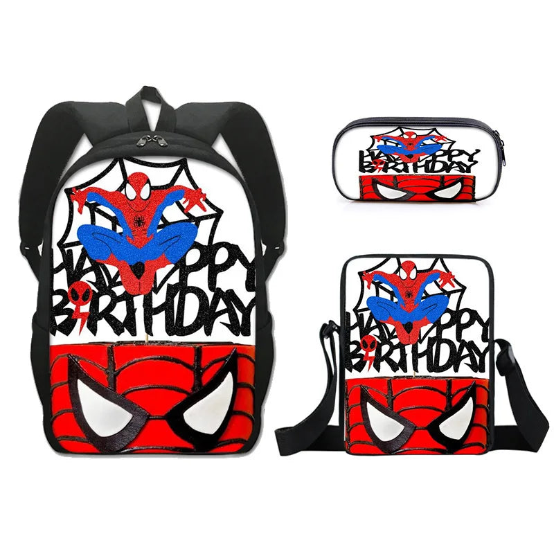 3pcs Spider-Man School Bag Set - Image 16