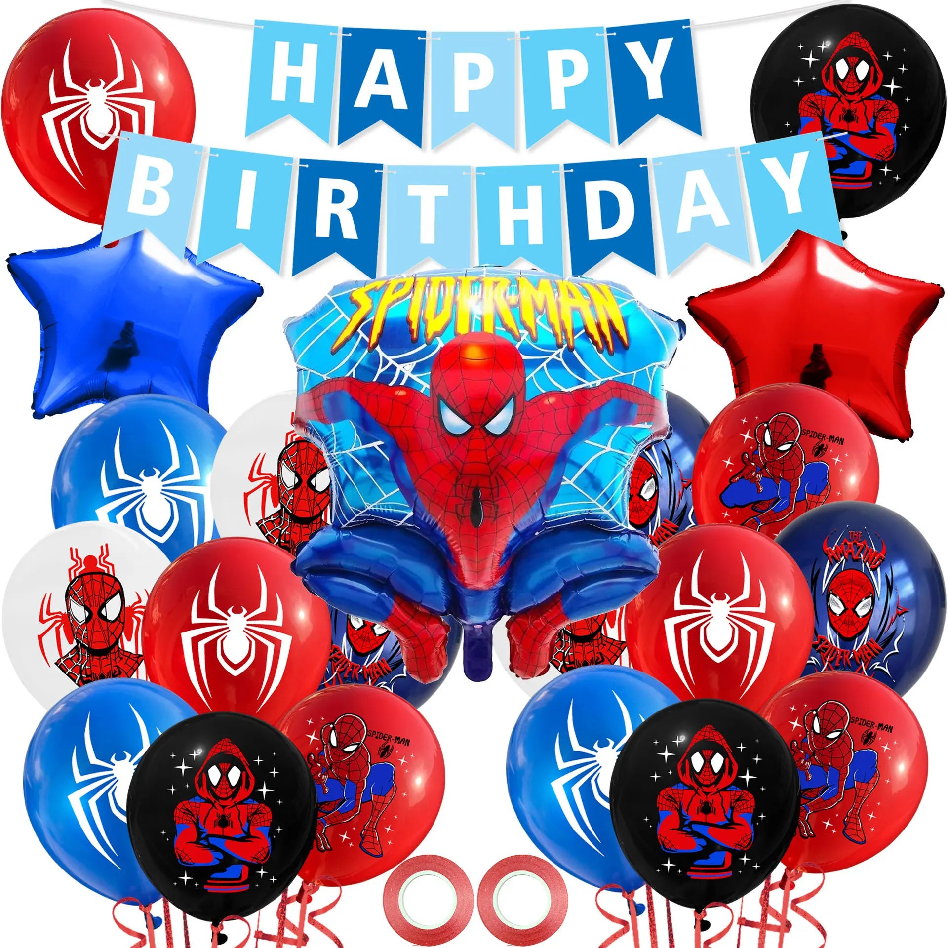 Spider-Man Balloon Set - Image 2