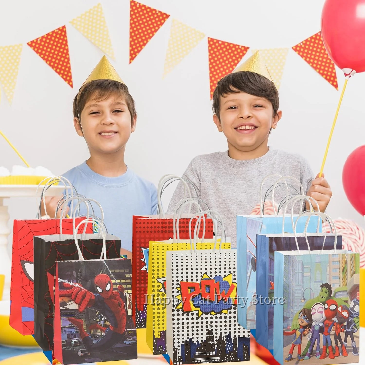 Spider-Man Paper Gift Bags - Image 4