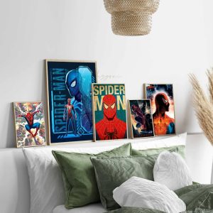 Spider-Man DIY Sticky Poster