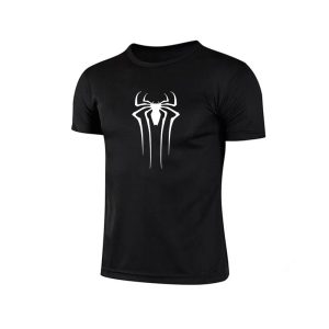 Men's Summer Spider Print T-Shirt