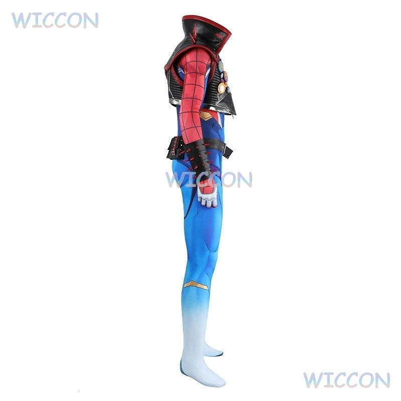Game MV Rivals Spider Punk Cosplay Costume - Image 5