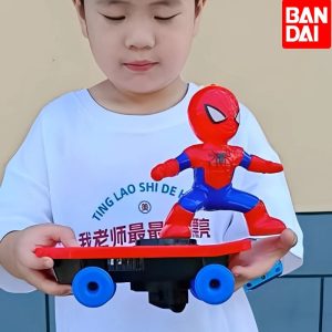 Spider-Man Automatic Flip Rotation Skateboard
