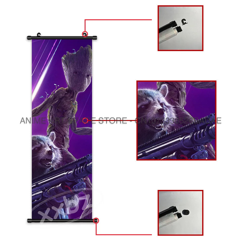 Marvel Avengers Scroll Poster - Image 5