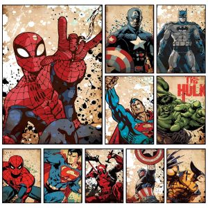 Spider Man Canvas Poster
