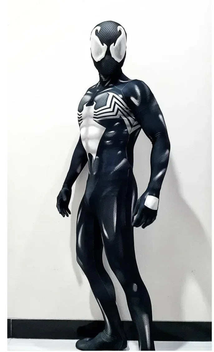 Anime Symbiote Spider-Man Cosplay Costume - Image 4