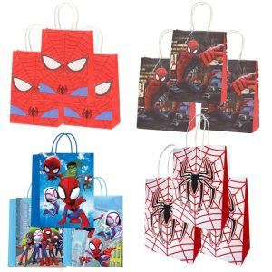24/12/6pcs Spider-Man Party Gift Bags