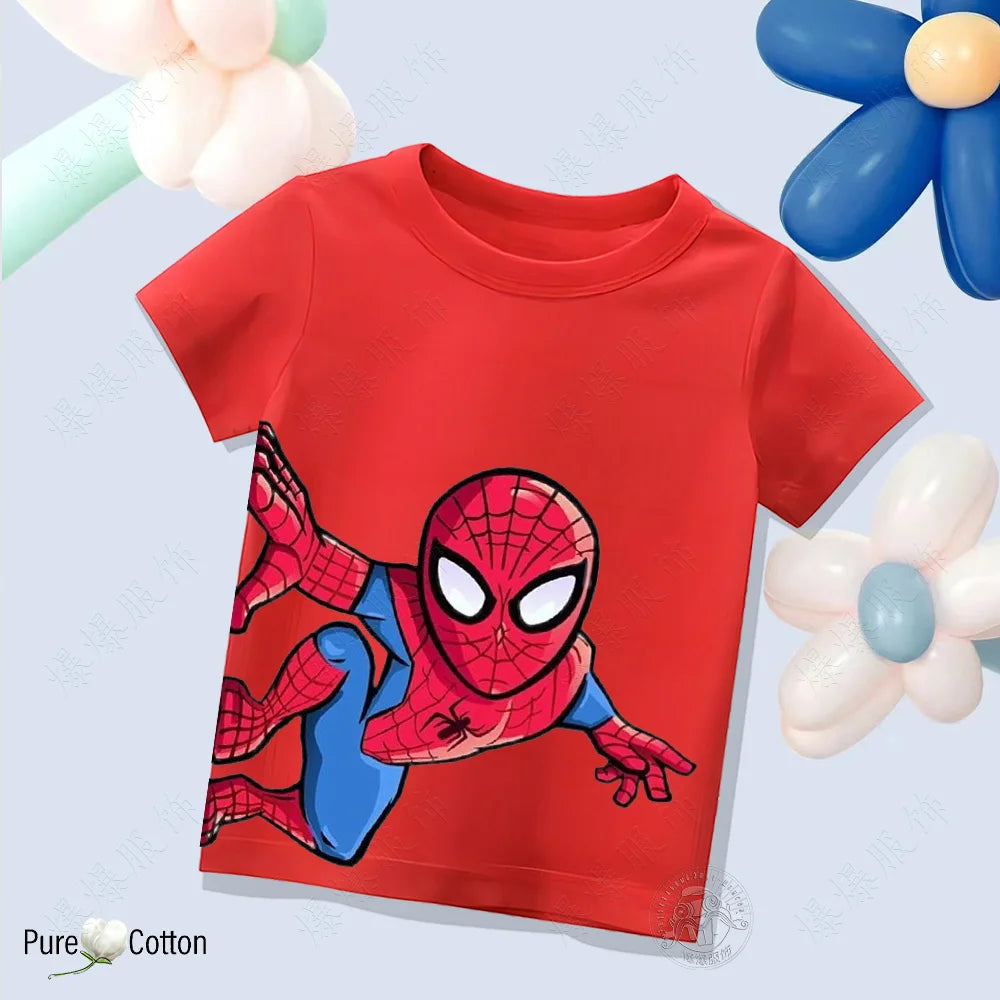 Children’s Pure Cotton Spider-Man T-Shirt