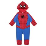 Avengers Spider-Man Zip-Up Cosplay Coverall