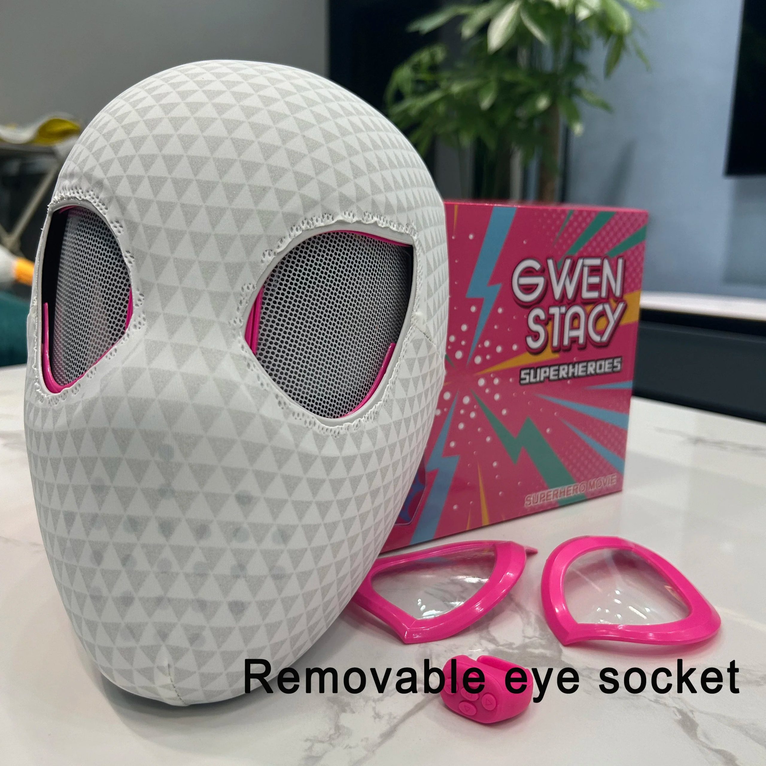 Hot Spider-Man Eye Gwen Mask - Image 5