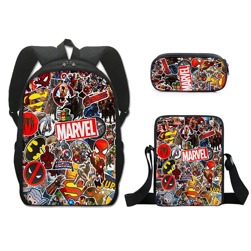3pcs Spider-Man School Bag Set - Image 4