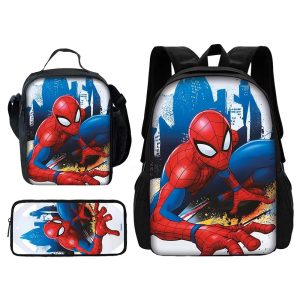 Marvel Spider-Man 3pcs School Backpack Set