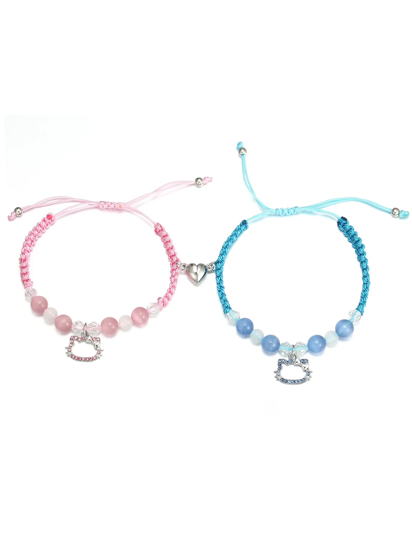 Cat Pendant Couple's Bracelets - Image 6