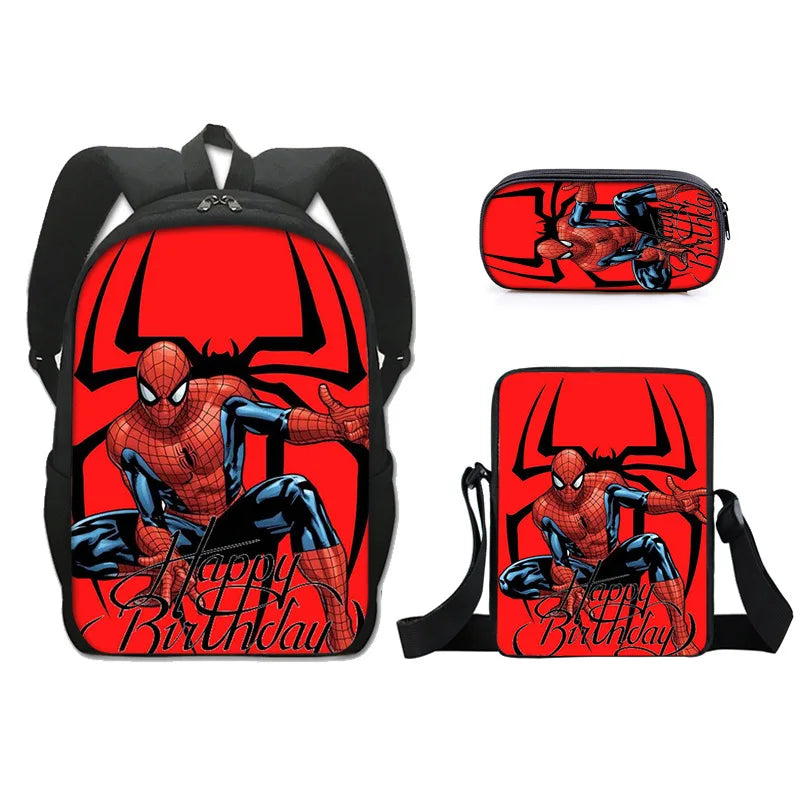 3pcs Spider-Man School Bag Set - Image 6