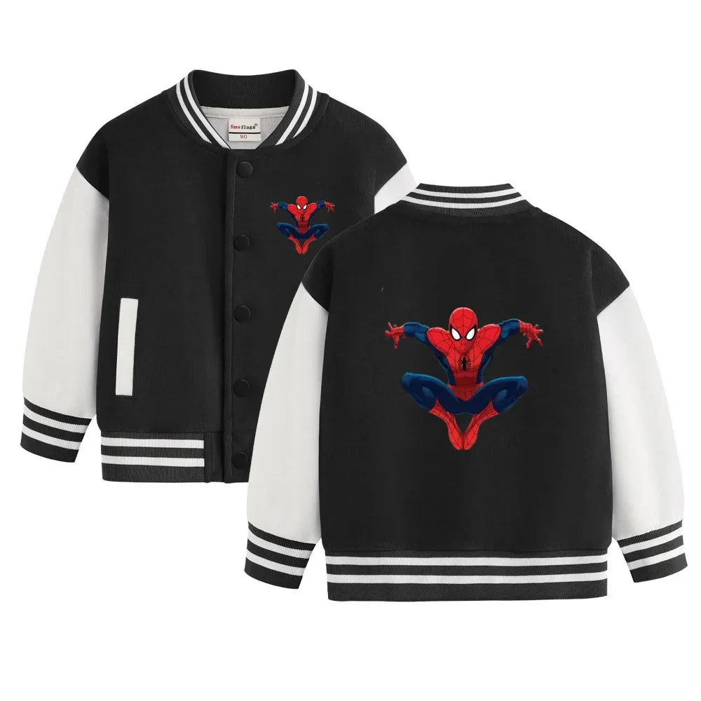 Spider-Man Print Kids Baseball Jersey - Image 32