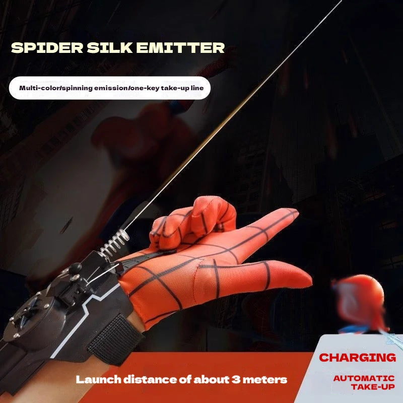 Spider-Man Web Shooter Silk Gloves
