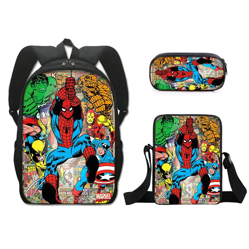 3pcs Spider-Man School Bag Set - Image 15