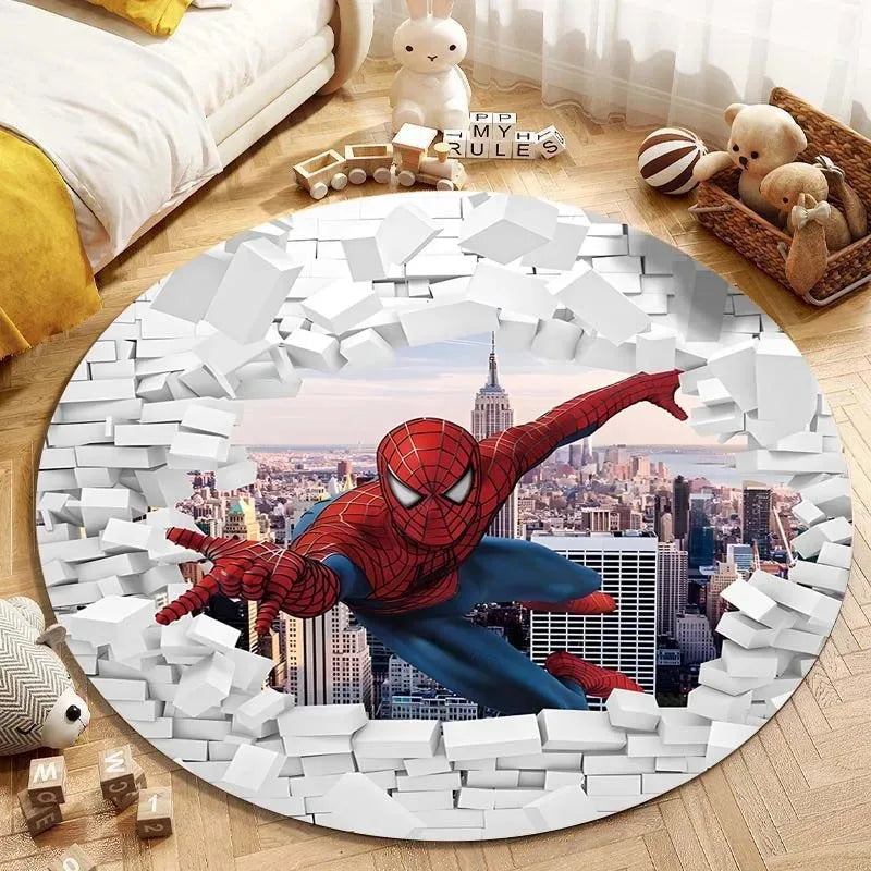 MINISO Marvel Spider-Man Round Carpet - Image 20