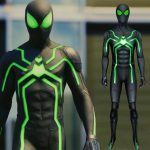 Spider-Man Stealth Suit Cosplay Costume