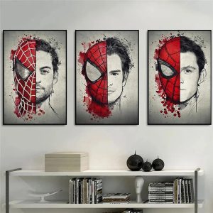 SpiderMan Superhero Wall Art Poster