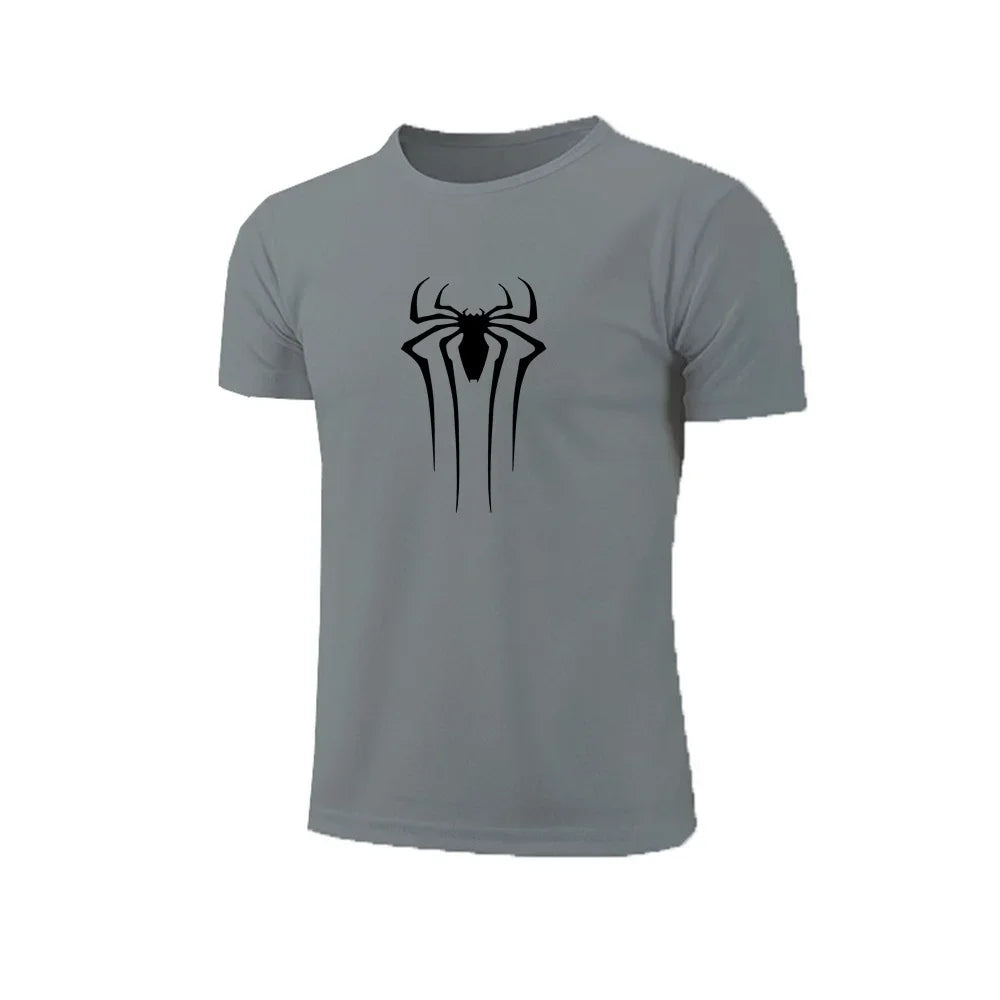Men's Summer Spider Print T-Shirt - Image 6
